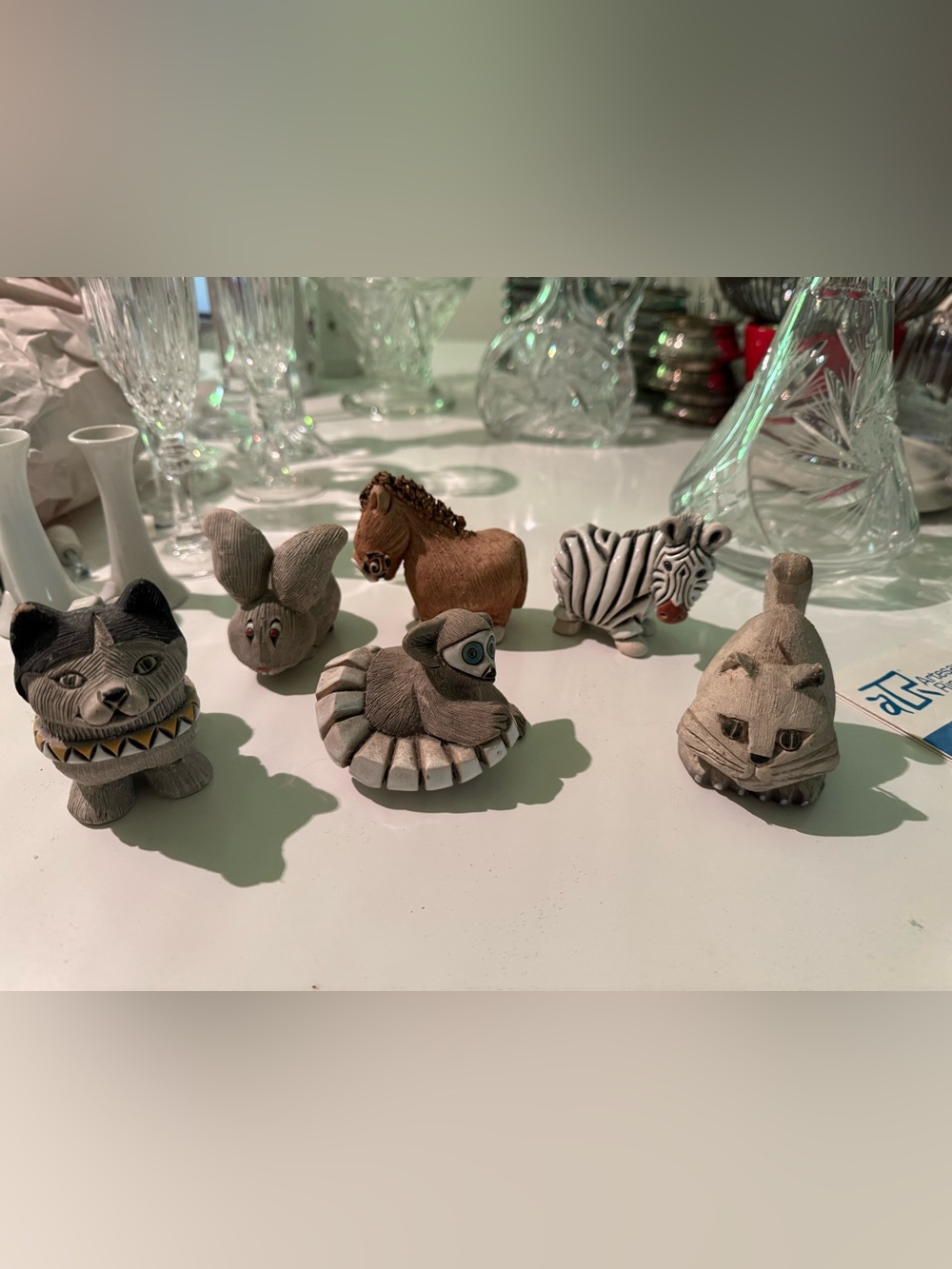 Vintage figurines signed